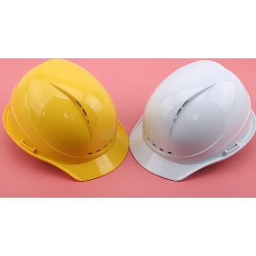 Safety Helmet Hard Hat Work Cap ABS Insulation Material With Phosphor Stripe Construction Site Insulating Protect Helmet