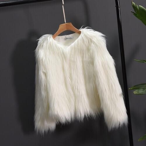 Bella Philosophy Autumn Winter Faux Fur Jacket Women Warm Coat Casual Long Sleeve Outwears Female Plus Size Ladies Coat