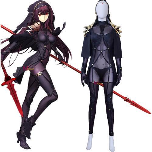Anime Fate Grand Order Scathach Cosplay Costume Fate EXTELLA LINK Lancer Scathach High Quality Halloween Costumes For Women
