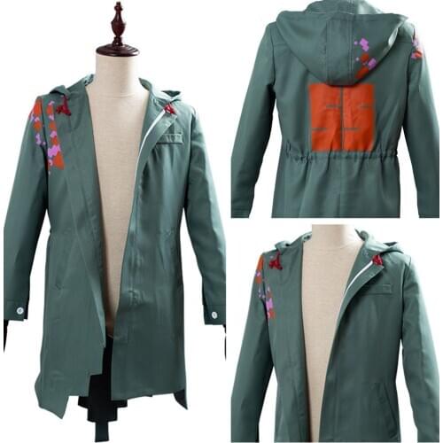 Anime Super Dangan Ronpa 2 DanganRonpa Nagito Komaeda Cosplay Costume Adult Men Women Jacket Coat Halloween Carnival Costume