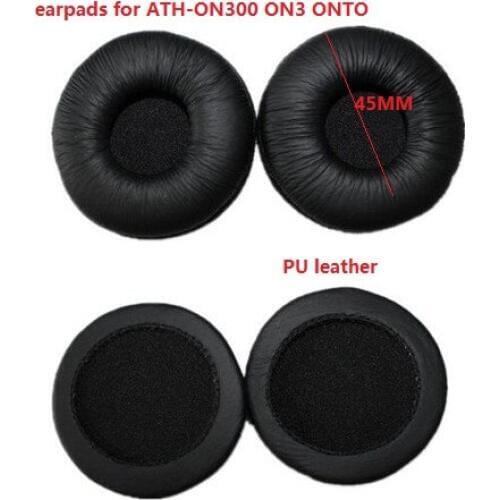 Free ship. 1pair. replace ear pad for A T H-ON300 ON3 ONTO. size:45mm