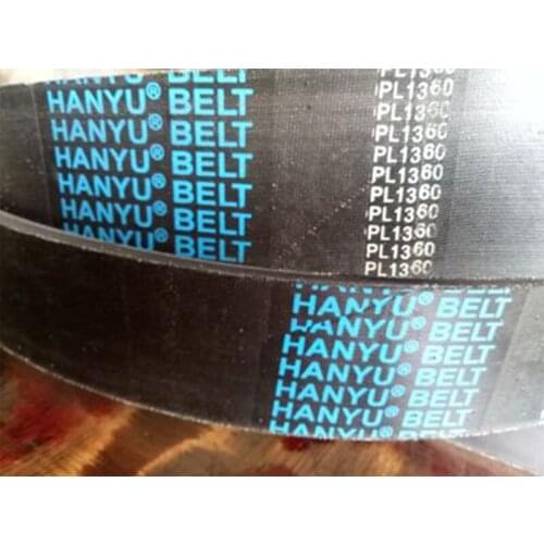 Black rubber belt PJPK multi wedge belt PL1360 industrial drive belt machine tool grinder traction belt conveyor belt