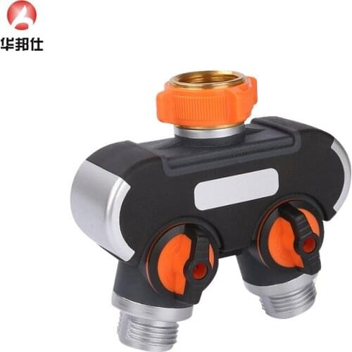 Meiya two-way valve diverter Multi-purpose water diverter with switch Garden water pipe joint