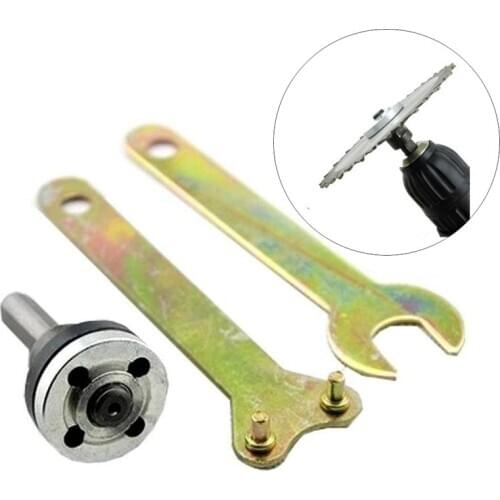 Drill Chuck Adaptor Angle Grinder Wheels Motor Rod Set Mandrel Electric Drill Conversion Angle Grinder Cutting Connecting Rod