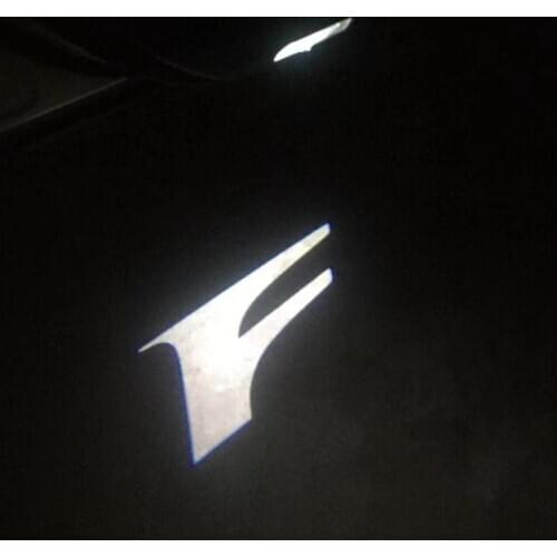 HD Car Door Logo Light LED Shadow Laser Welcome Lamp For LX570 gx460 gx400 es240 es300 es350 LS460 LS460L LS600h LS600hL F Sport