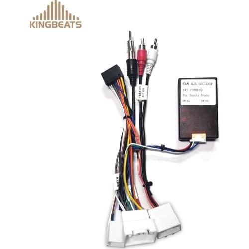 KingBeats For Toyota Camry 6 XV 40 50 2006 - 2011 For Toyota FJ Cruiser J15 2006 - 2020 cable and canbus