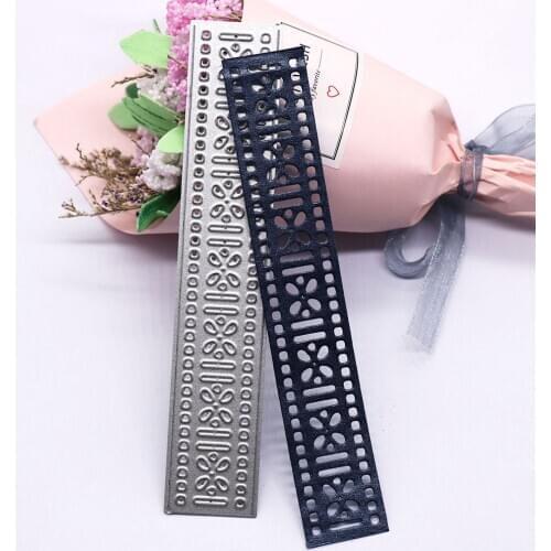 Lace for Crafts Dies Scrapbooking Notebook Cards Embossing Folders Making Template Stencil Dies Scrapbook Album Metal Molds