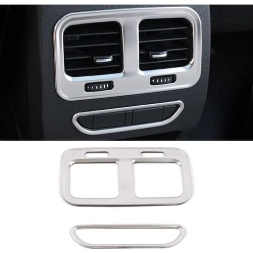 For Haval F7 F7X Rear Air Outlet Cover Interior Mouldings Centre Armrest Outlet Vent Sticker Frame Automobile Accessories
