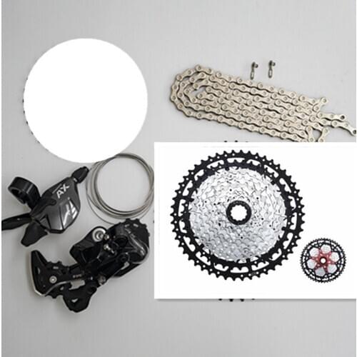 LTWOO AX11 Groupset 11S MTB bike groupsets rear derailleur + trigger shifter + YBN chain + skilful cassette