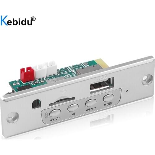 Handsfree MP3 Player Module 50W Bluetooth WMA Decoder Board USB TF FM Radio Amplifier Wireless Audio Receiver Car Audio Kit