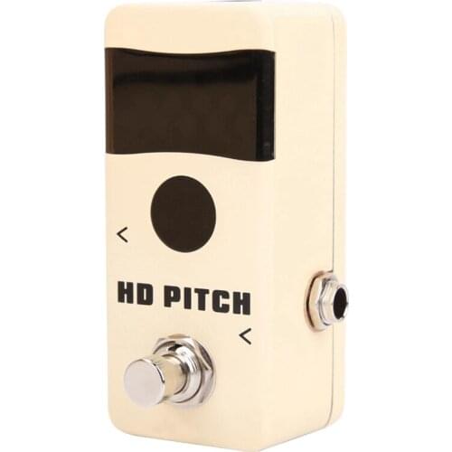 NUX HD PITCH Mini Pedal Tuner NTU-2 Full-Color Highlight Display Mini Monoblock Tuner