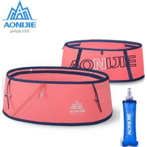 AONIJIE Running Waist Bag Men Women Gym Sports Fanny Pack Trail Running Belt Fanny Waist Pack Marathon Bag