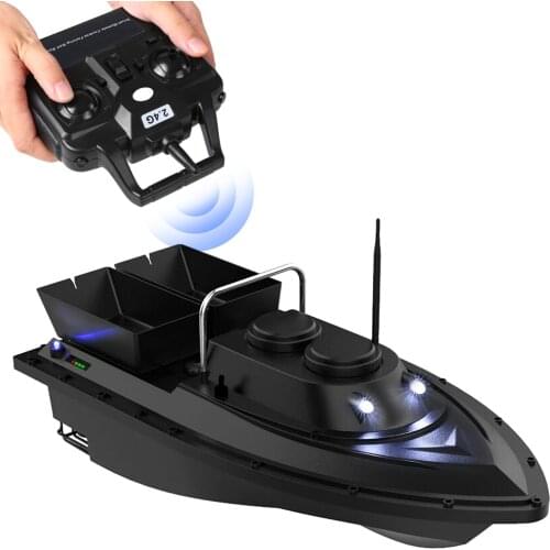 Smart Fishing Bait Boat RC D11 500M Wireless Remote Control Fishing Feeder Toy Fishing Boat Remote Range Fish Finder Speedboat