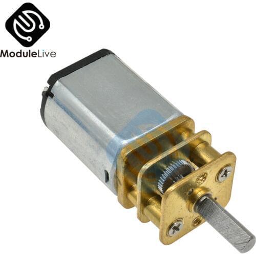 GA13-030-N20 DC 6V 30 60 100 200 300RPM Micro Speed Gear Motor Reduction Gear Motors With Metal Gearbox Wheel Diy
