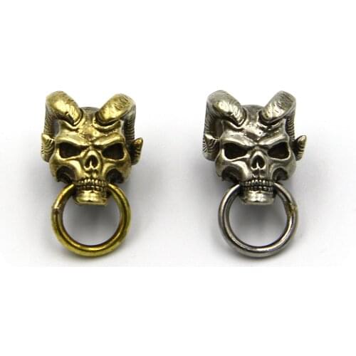 Vintage Lucifer Concho With Ring Copper