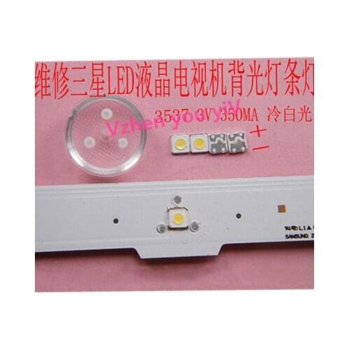 200pcs LED Backlight High Power LED 3v 1W 3537 3535 100LM Cool white LCD Backlight for TV TV Application