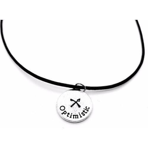 30PCS Zodiac Sagittarius Necklace Signs 12 Constellation Rope Necklace Horoscope Disc Optimistic Letter Leather Necklaces