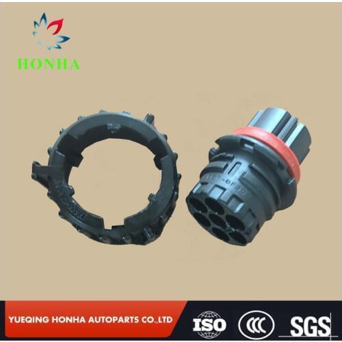 5/10/20/50pcs/lot Tyco Amp TE 7 Pin/Way Twist Lock Rear DIN Connector Kit IP67/69 Temp Resistance Plug 967650-1