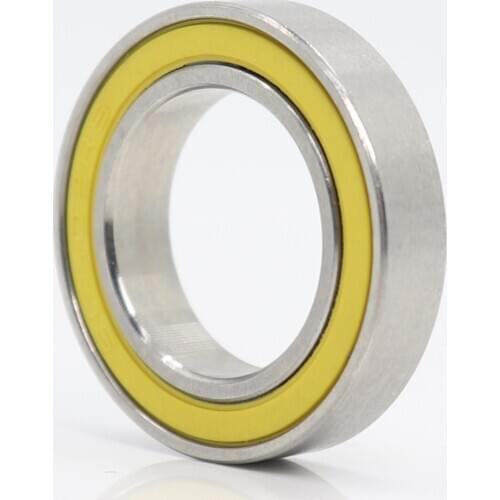 6802-2RS Stainless Bearing 15*24*5 mm ( 1 PC ) ABEC-3 6802 RS Bicycle Hub Front Rear Hubs Wheel 15 24 5 Ceramic Balls Bearings