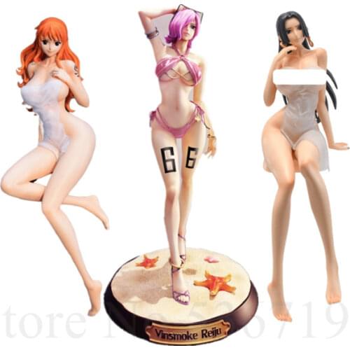 Anime Figure GK Game Statue NAMI Vinsmoke Reiju hancock Removable Anime PVC Action Figure Toy Adult Collection Model Doll Gift