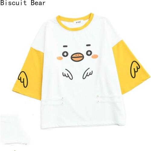 Женские футболки с коротким рукавом Biscuit Bear China At AliExpress