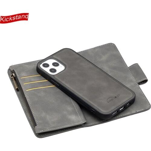 Zipper Case for Samsung Galaxy M10 A10E A20E A30S A32 5G A40 A50 A50S A70 A70E Cover Stand Skin Feel Leather Flip Wallet Bag