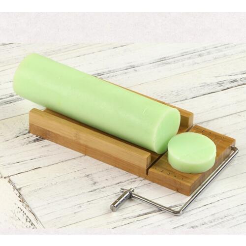 Wooden Stainless Steel Soap Cutter Candle Cakes Chocolates Cutting Tool with Wire Cutter for Christmas Wedding Soap Making