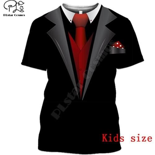 Kids Cosplay apparel uniform Full print tshirts girl for boy 3d t shirt Summer Children tshirt funny Tees Tops style-3