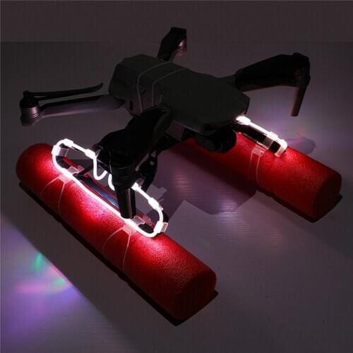 For DJI Mavic Air 2 Creative Luminous Heightened Landing Gear Floating Buoyancy Stick Training Kit for DJI Mavic Air 2 Drone