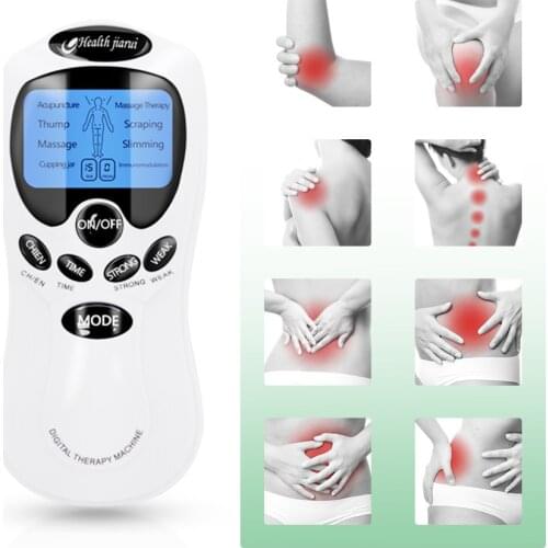 Neck Massager Back Electric TENS Foot Pain Body Massager Electro Muscle Electrotherapy Stimulator Therapy Massage Slimming Relax