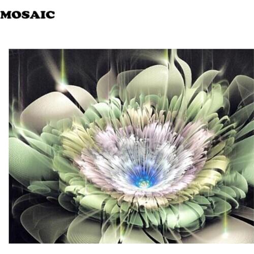 Fantasy Flower Diamond Painting Cross Stitch Diamond Mosaic kits Full Square Drill Embroidery Diamond Cross Stitch Gift