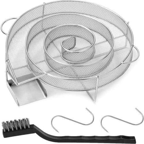 Smoke Generator Smoking Wood Pellet Smoker Grill bbq Round Grill Smoker Box Smoker Wood Dust Hot And Cold Smoking Salmon Meat