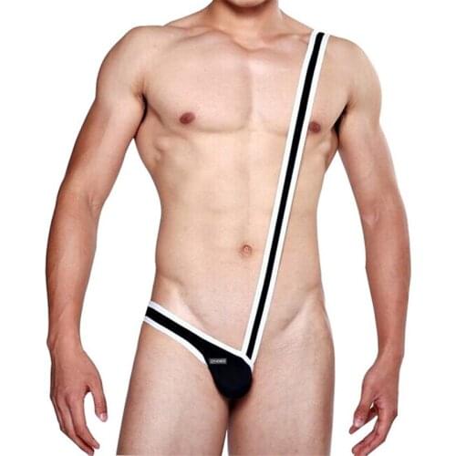 Men Underwear G-Strings & Thongs Sexy Jockstrap Sexy Lingerie Mens Exotic Underwear Briefs Thong T-back Man Jockstrap