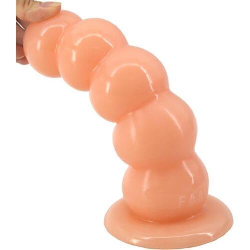 Soft Anal Butt Plug Vaginal G spot Stimulation Backyard Bead Masturbation Anal Dildo Sex Toy for Women Gay