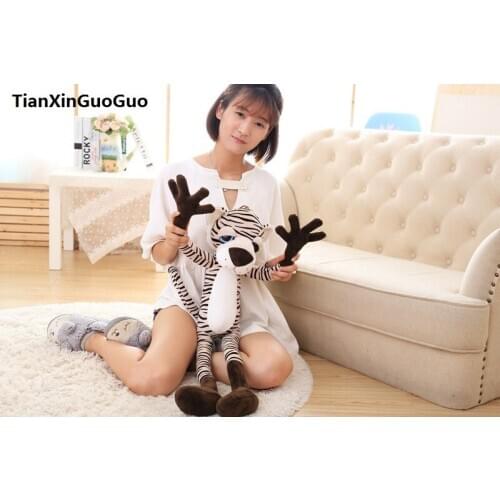 Stuffed plush toy about 60cm lovely jungle tiger plush toy throw pillow birthday gift h0809