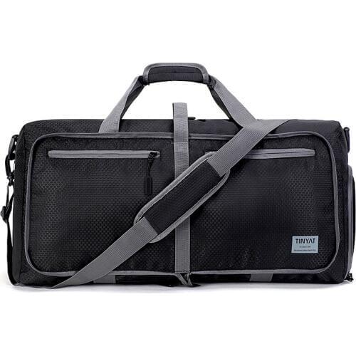 2020 New Folding Travel Bag Shoulder Handheld Large Capacity Luggage Bag Couple Casual Travel Bag