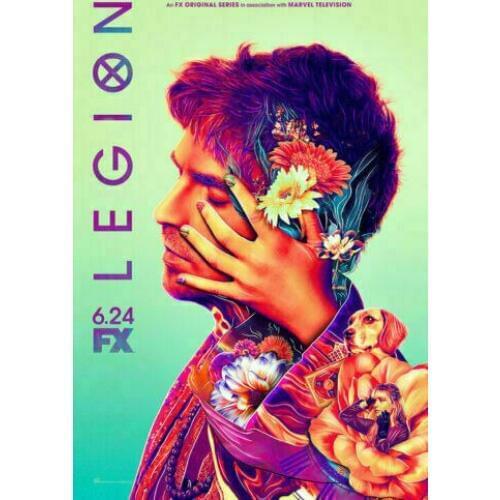 New Legion TV Series Show Noah Hawley Season 3 Movie Game Wall Sticker Silk Poster Art Light Canvas Home Decoration