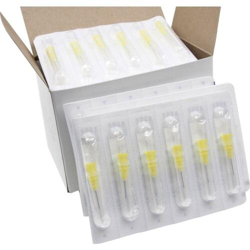 30G disposable painless Mesotherapy Needle micro-plastic injection cosmetic sterile small needle 13mm for Beauty Purpose