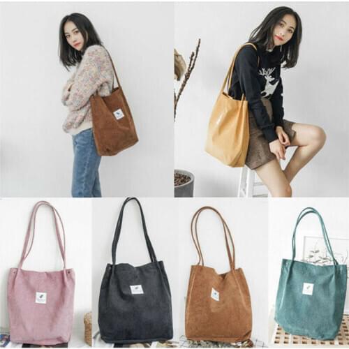 Women Girl Casual Canvas Large Capacity Lady Handbag Shoulder Bags Tote Bag