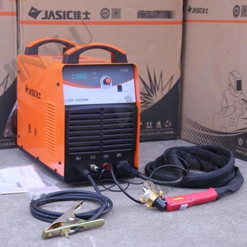 380V 100A Jasic LGK-100 CUT-100 Air Plasma Cutting Machine Cutter with P80 Torch English Manual included JINSLU