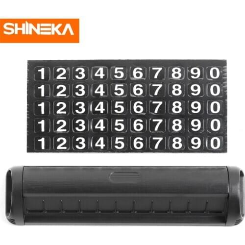 2020 New Car Temporary Parking Card Sticker Phone Number Card Plate for Jeep Wrangler Accessories