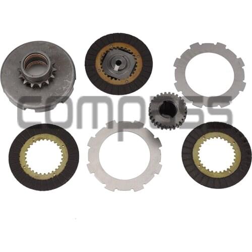 Engine GX160/GX200 kart clutch deceleration part assembly 1/2 deceleration box accessories