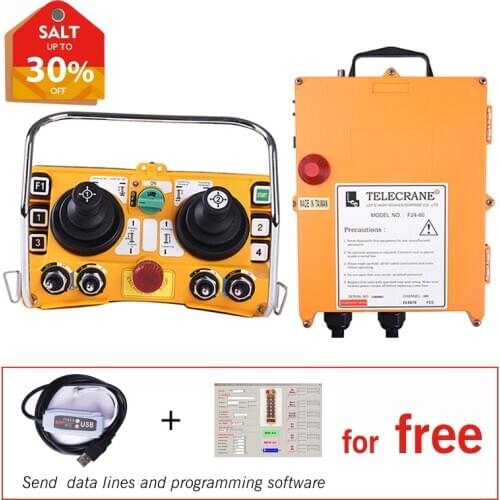 F24-60 315mhz industrial sany concrete pump joystick radio remote control