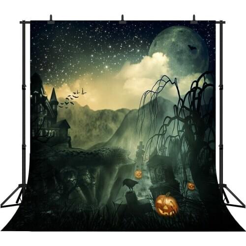 Photography Background Pumpkin Halloween Backdrop Photo Studio Photoshoot Prop