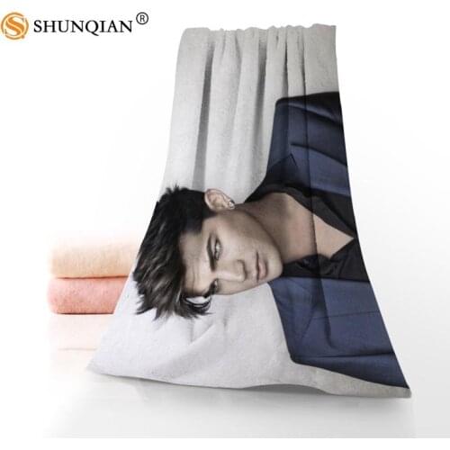 Hot Custom Adam Lambert Towel Printed Cotton Face/Bath Towels Microfiber Fabric For Kids Men Women Shower Towels A7.24-1