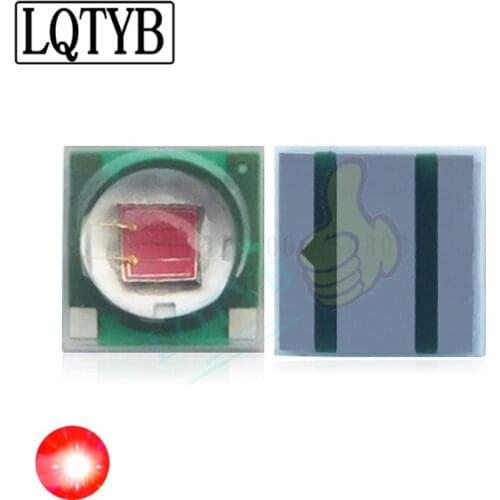 Ceramic aluminum nitride package 3535 high power LED 620-63nm red light landscape light highlight 3W lamp beads