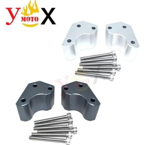 Motorcycle Drag Bar Handlebar Riser Rise Clamp Spacer Seat Base Lift Adapter For KAWASAKI GTR 1400 ZG 1400 CONCOURS 14 2008-18