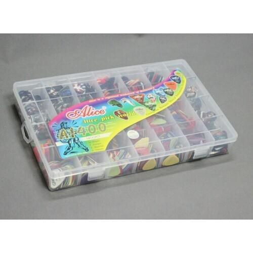 Collective Edition A1400 Guitar Picks World 12 Shapes 11 Gauges Thickness 5 Material 5 Pattern