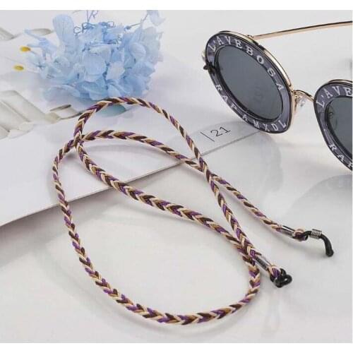 Twist glasses rope glasses chain men and women retro glasses chain