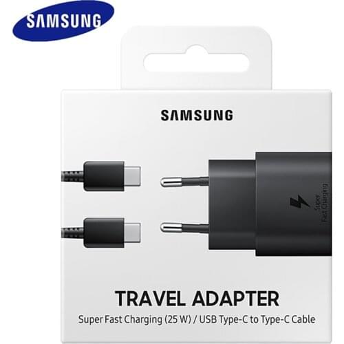 EP-TA800 EU 25W PD Super Fast Charger Double Type C Travel Quick Charging Adapter for GALAXY Note10 10+ S10 5G Model for XIAOMI9